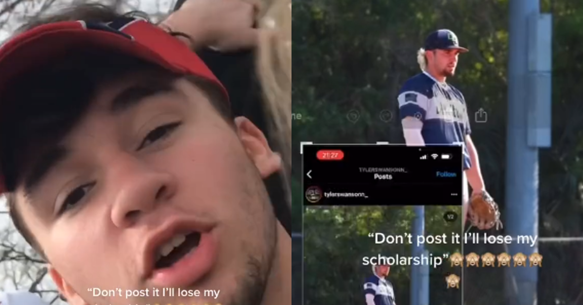 College Baseball Player Outed on TikTok for Wearing Confederate Flag Hat