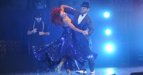 Artem performing on 'Dancing With the Stars'.