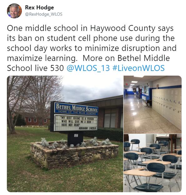 cell phone school ban