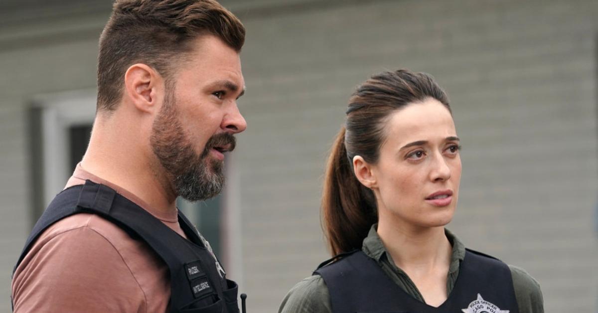 Patrick John Flueger as Adam Ruzek, Marina Squerciati as Kim Burgess