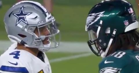 Why Did Jalen Carter Spit on Dak Prescott?