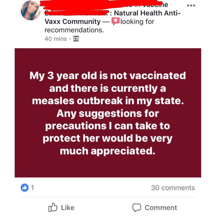 anti vax mom