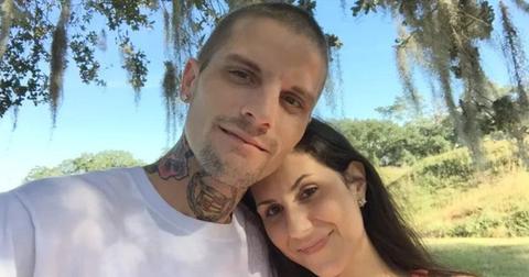 Jenelle Evans and Courtland Rogers pose together in a selfie