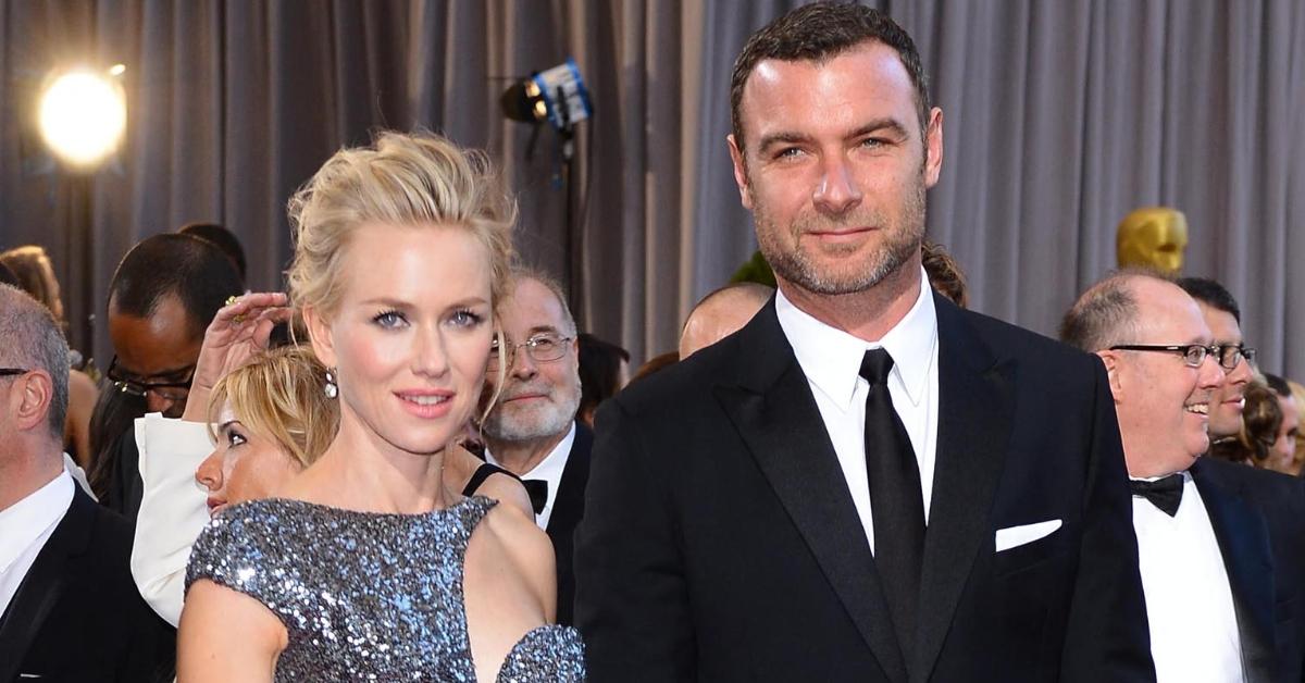 Naomi Watts and Liev Schreiber together in 2013 at a red carpet event.