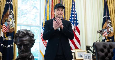 Elon Musk in the Oval Office