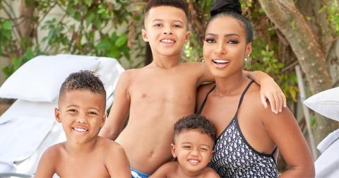 Lesa Milan Hall and her kids