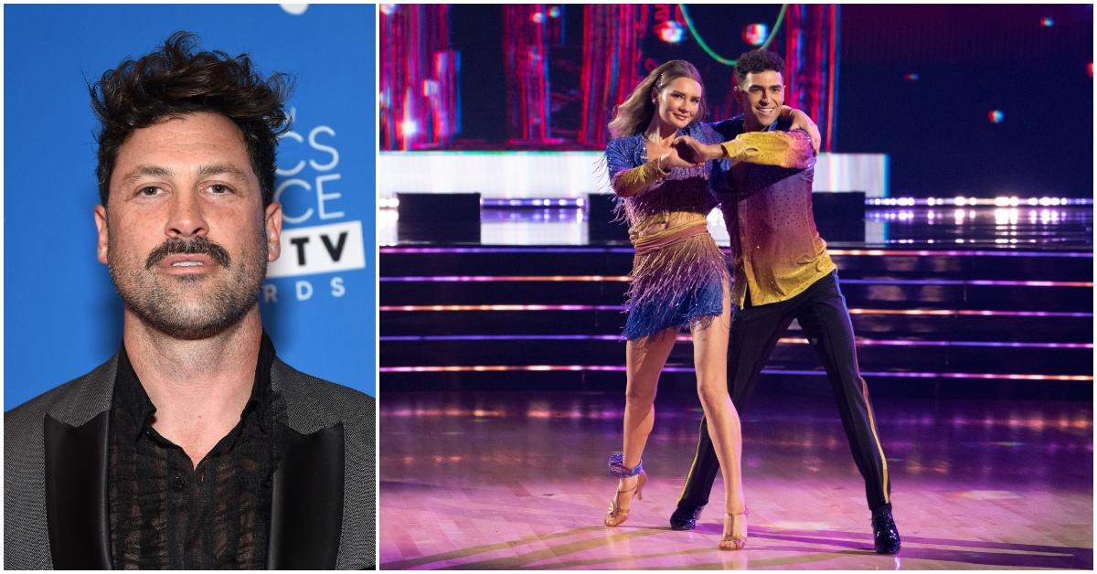 Maks Chmerkovskiy at an event separately from Anna Delvey on 'DWTS'