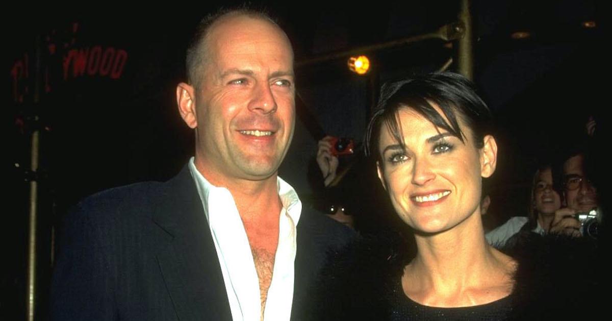 Bruce Willis and Demi Moore