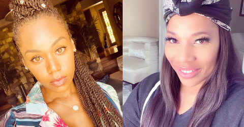 Monique Samuels and Charisse Jackson Jordan
