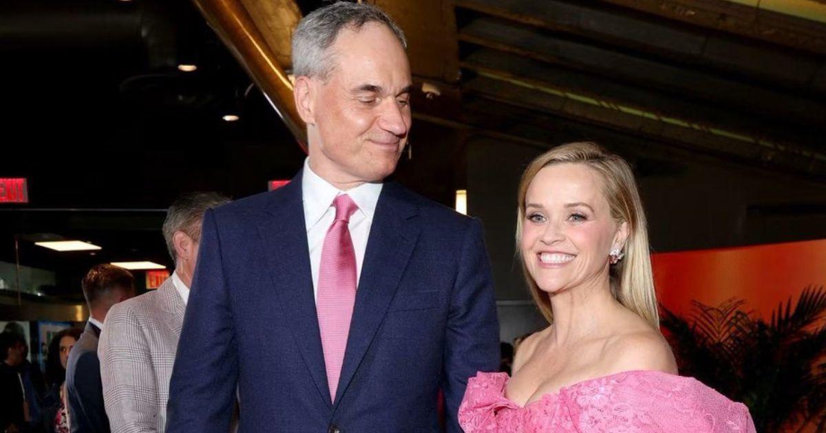 Oliver Haarmann and Reese Witherspoon