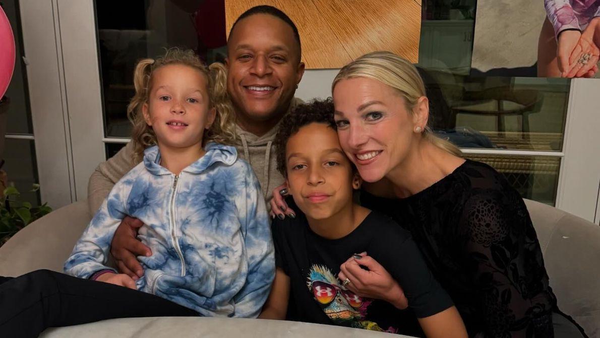 Craig Melvin's Wife and Kids — Meet Lindsay, Delano, and Sybil!