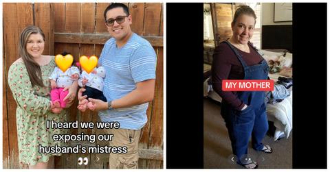 A woman's husband had an add