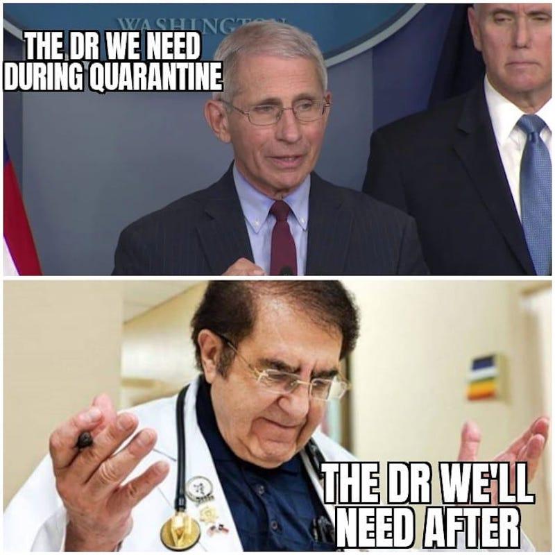 These Dr. Fauci Memes Won't Cure Coronavirus, but They Will Make ...