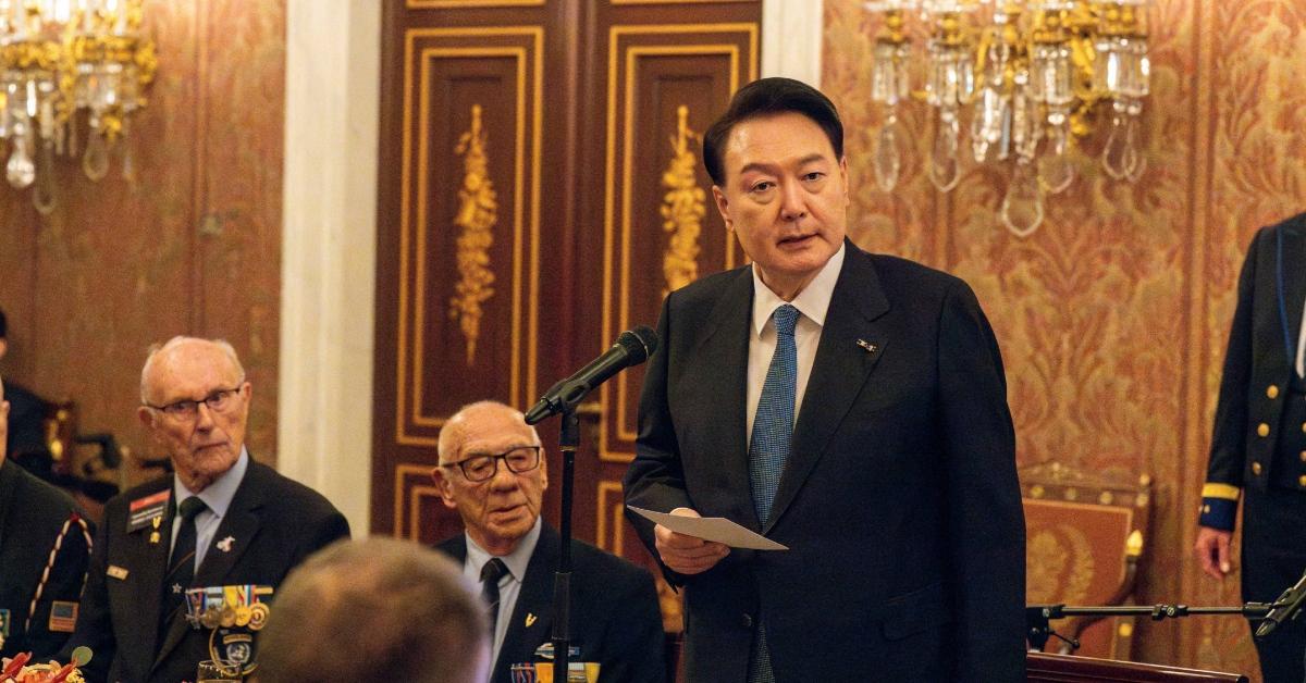 President Yoon Suk Yeol visiting the Netherlands.