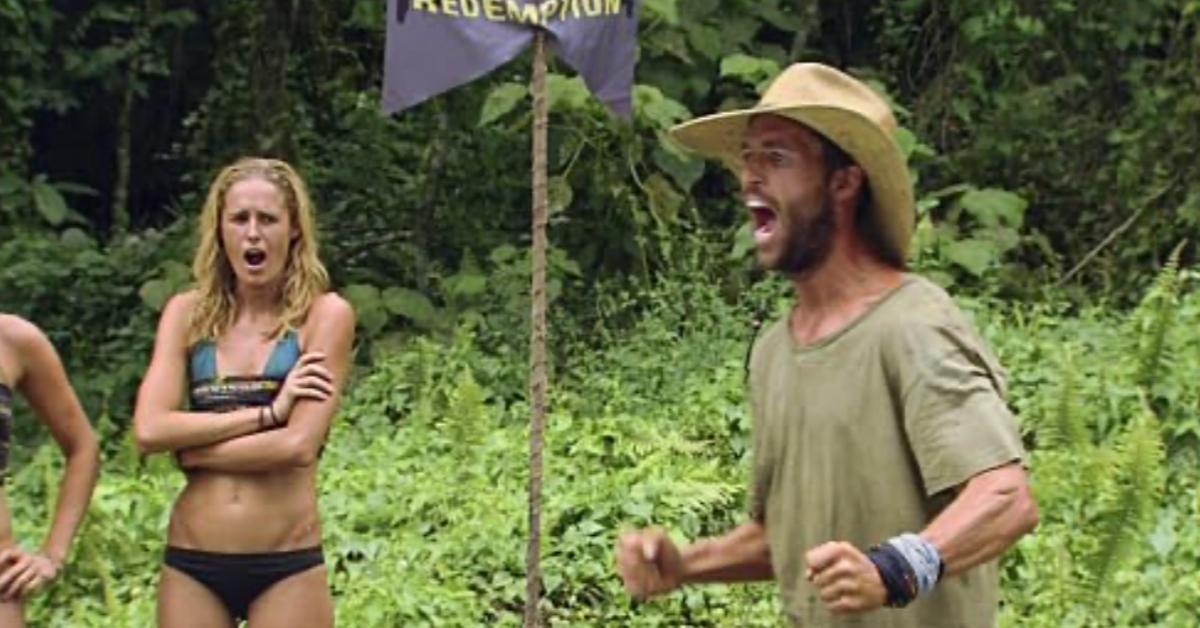 Colby Donaldson on 'Survivor' in 2000.