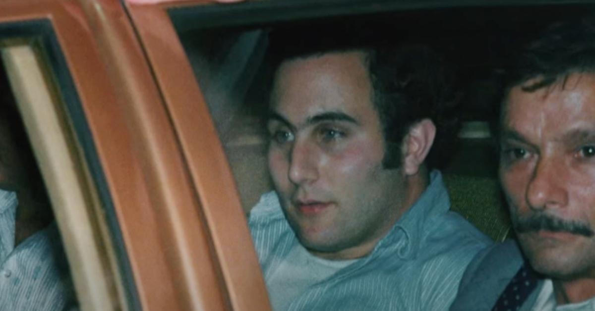 David Berkowitz, also known as "Son of Sam," following his arrest.