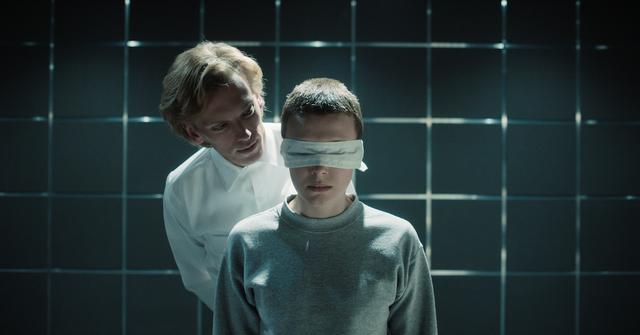 Jamie Campbell Bower and Millie Bobby Brown in 'Stranger Things'