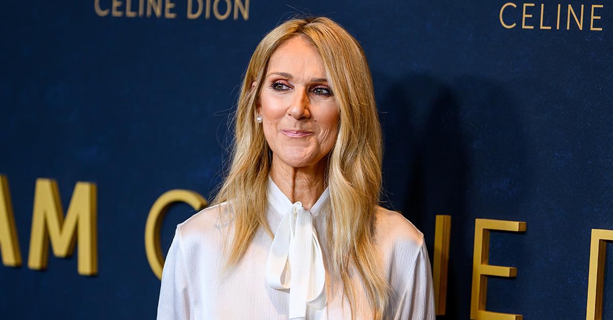 Celine Dion at the premiere of I Am Celine for Prime Video. 