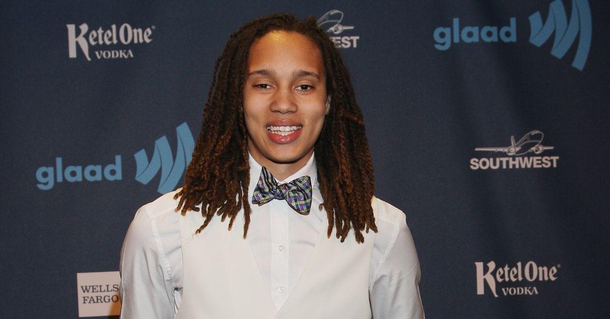 Brittney Griner attending a GLAAD event.