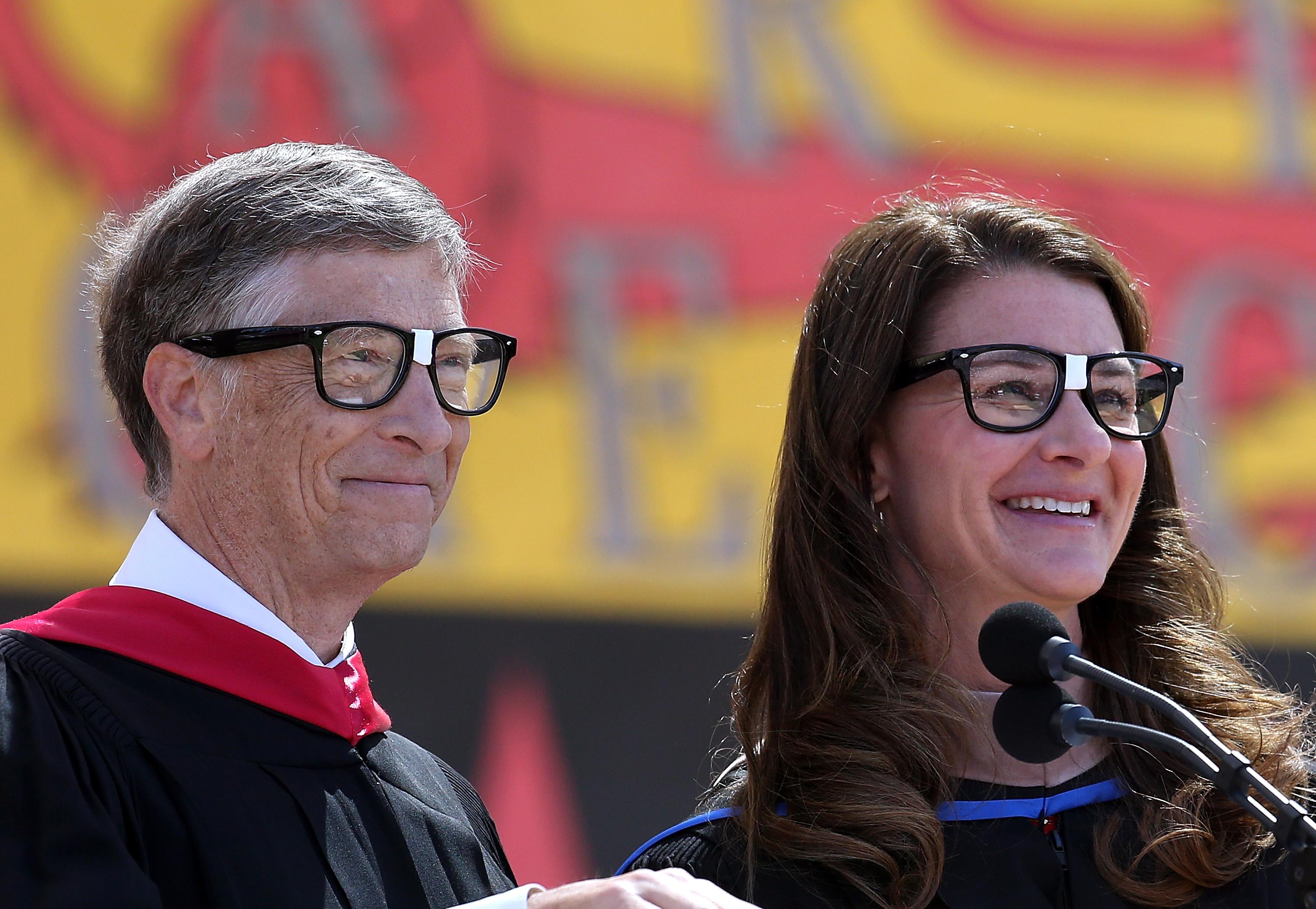 Bill and Melinda Gates