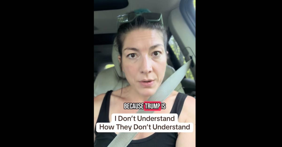 Woman gets into it with a MAGA supporter at the grocery store.