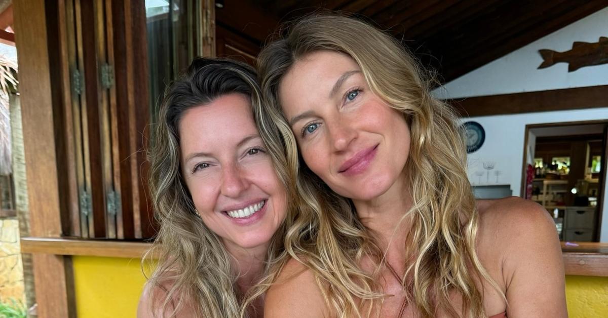 Gisele Bundchen and her twin sister