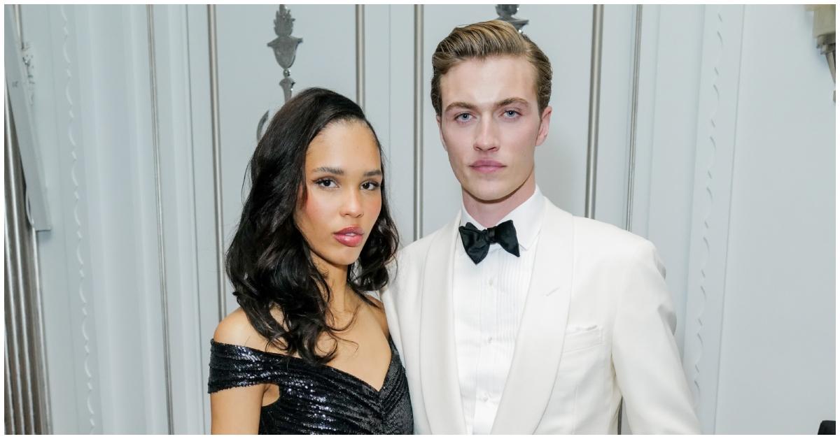 (l-r): Nara Smith and Lucky Smith