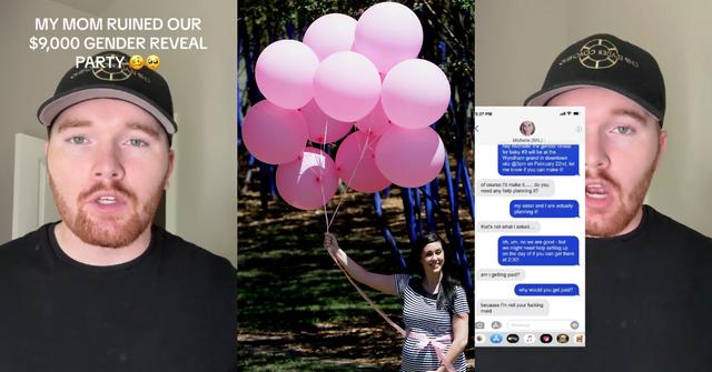 Mom Ruins $9K Gender Reveal Party