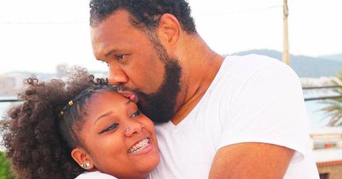 Fatman Scoop and his daughter Tiana in 2017