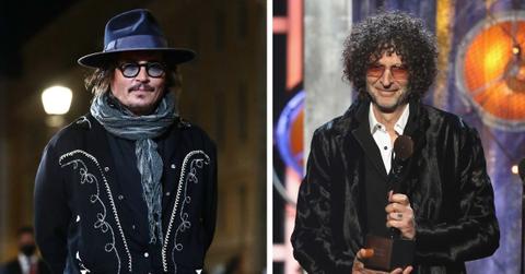 Johnny Depp and Howard Stern