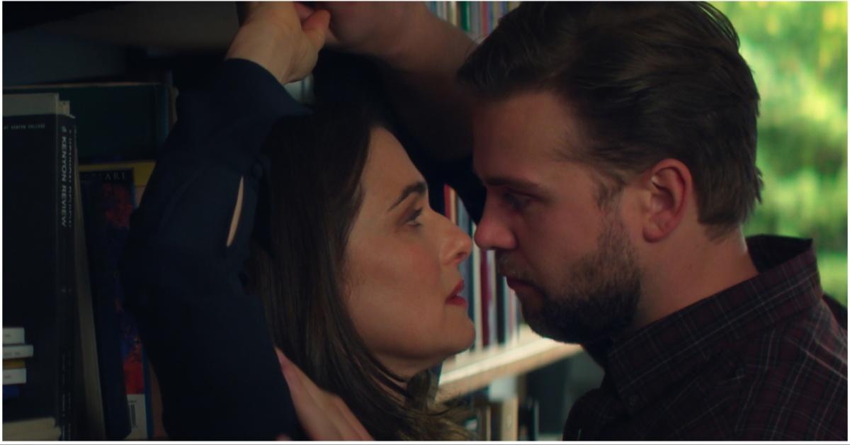Romantic tense scene from Netflix's Vladimir