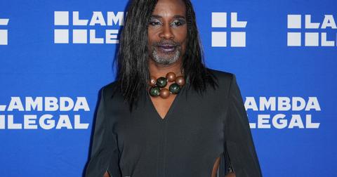 Billy Porter on the red carpet