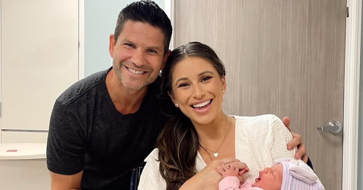 Danny and Nia after Nia gave birth to their fourth child.