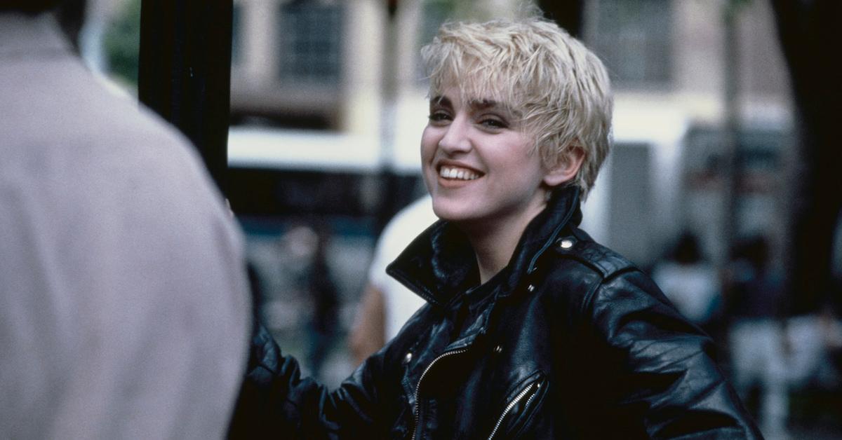 Madonna in "Papa Don't Preach"