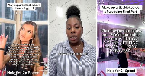 makeup artist kicked out