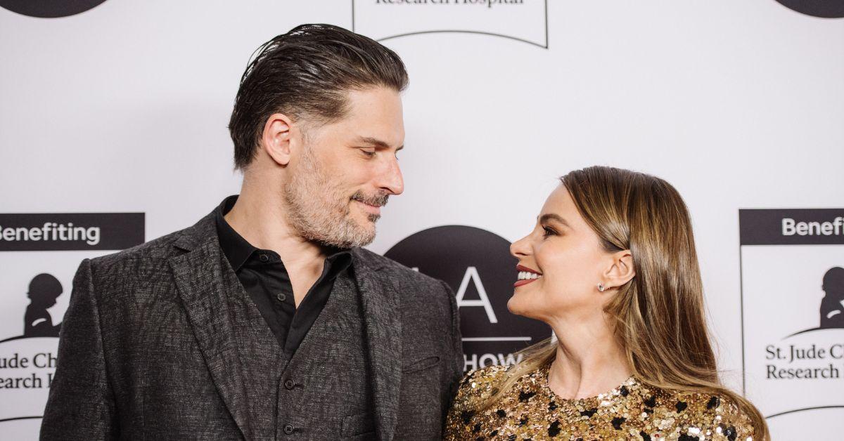 Joe Manganiello and Sofia Vergara arrive at the 2020 LA Art Show Opening Night