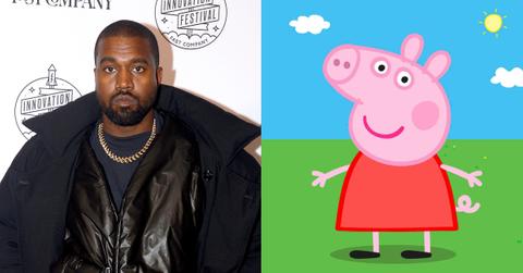 Peppa Pig earned a spot on Kanye "Ye" West's beef list