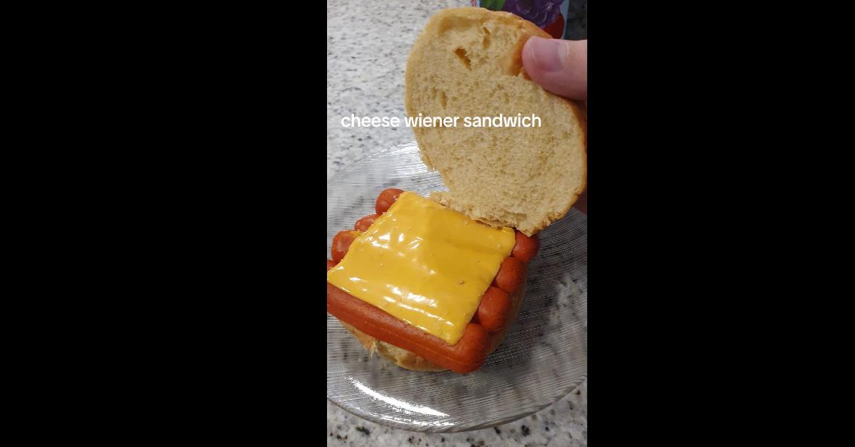 chicken wiener sandwich