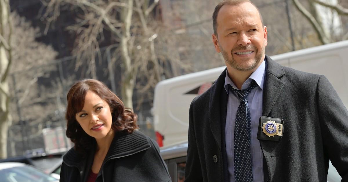 Callie Thorne and Donnie Wahlberg on 'Blue Bloods'