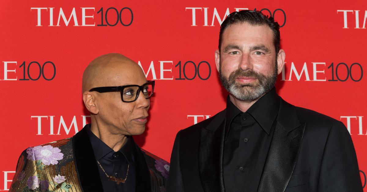 RuPaul and his husband, Georges LeBar