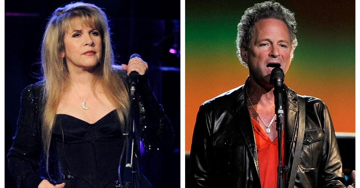 (L-R): Stevie Nicks; Lindsey Buckingham