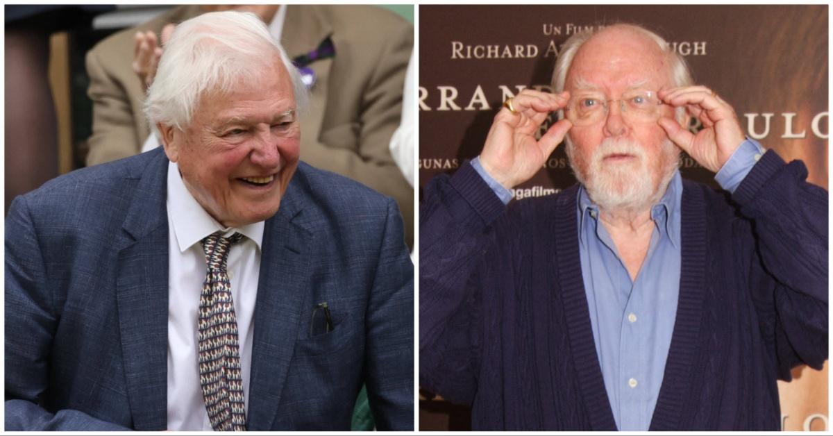 David Attenborough and Lord Richard Attenborough.