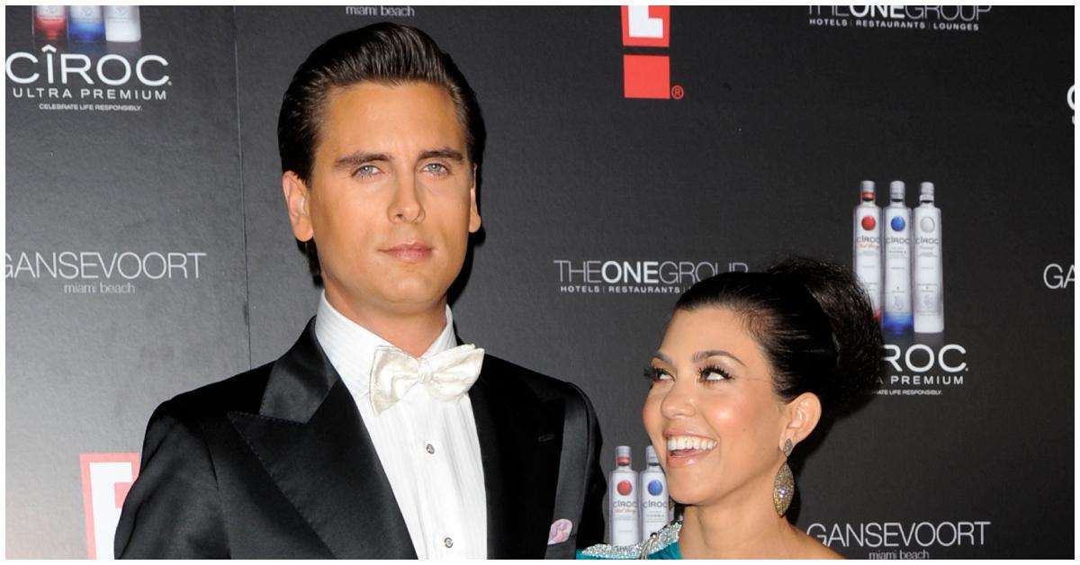 (l-r): Scott Disick and Kourtney Kardashian