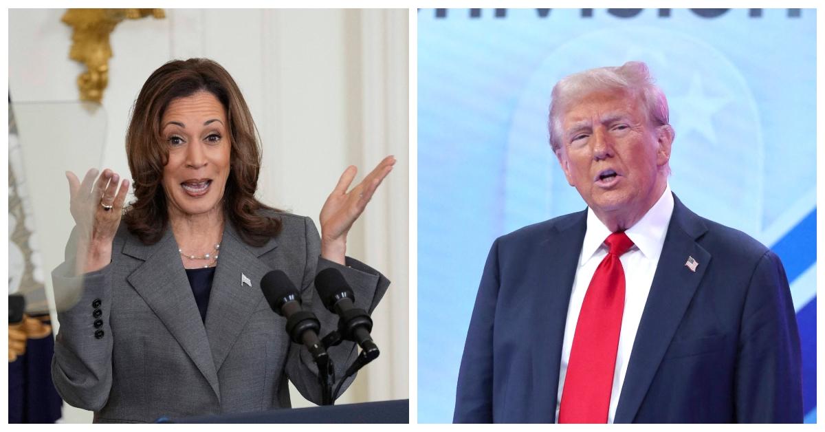 Kamala Harris, Donald Trump