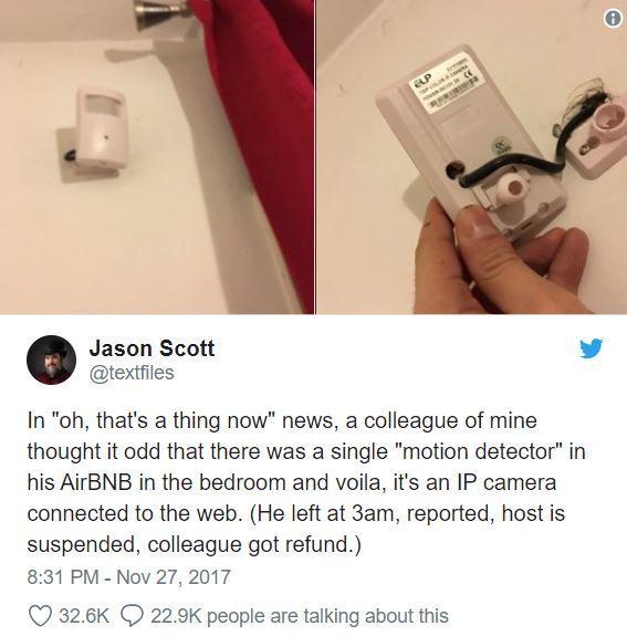 airbnb camera