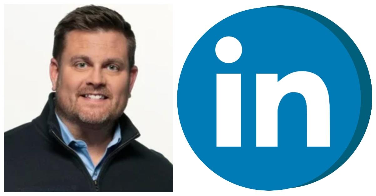 (L-R): Brian Thompson; LinkedIn logo