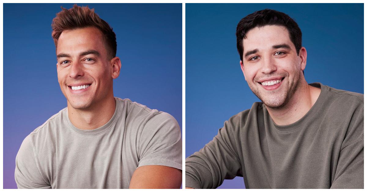 Aaron Erb and Devin Strader from Season 21 of 'The Bachelorette.'