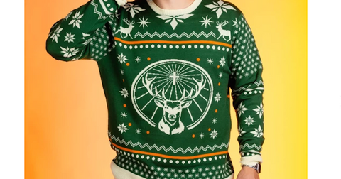 jagermeister ugly sweater