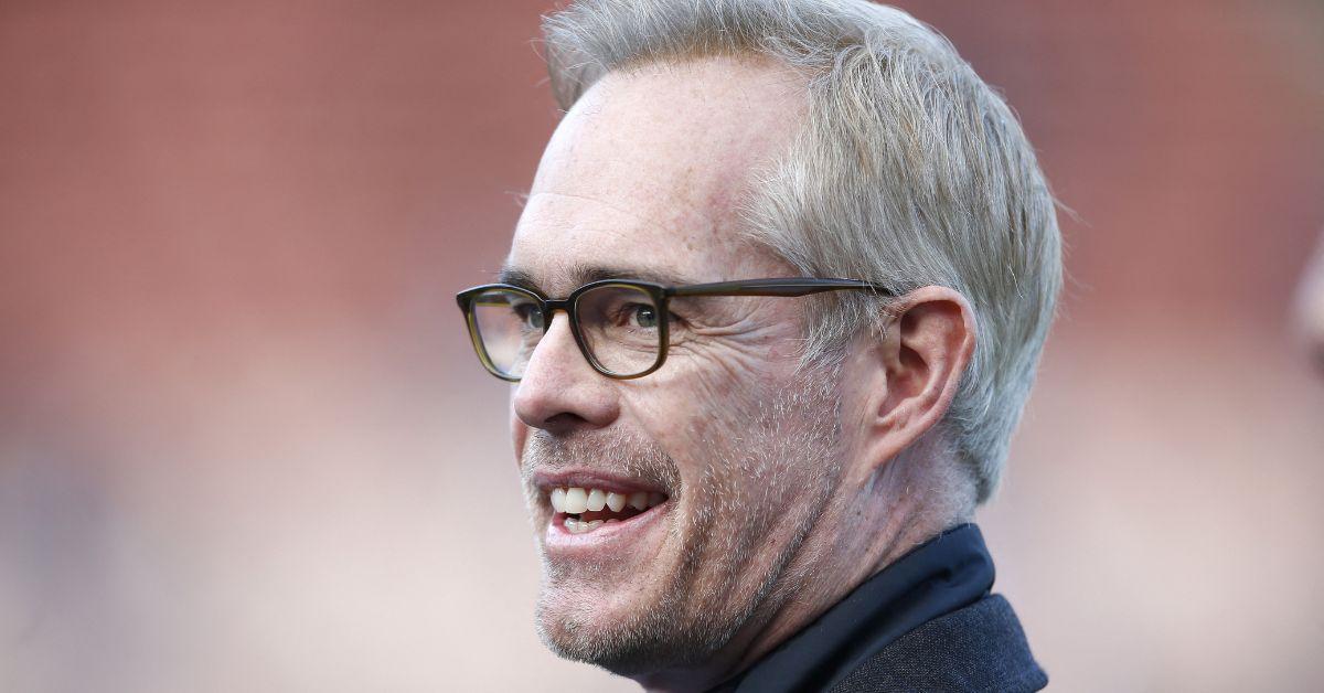 Joe Buck at a Rams game in 2019. 