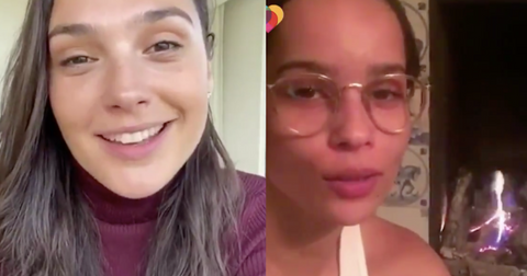 Gal Gadot Leads Cringeworthy Viral Video Of Celebrities Singing Imagine celebrities singing imagine
